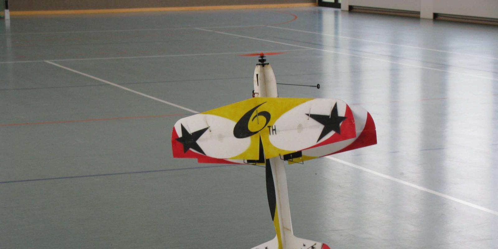Indoor-Modell in der Simmental Arena Zweisimmen
